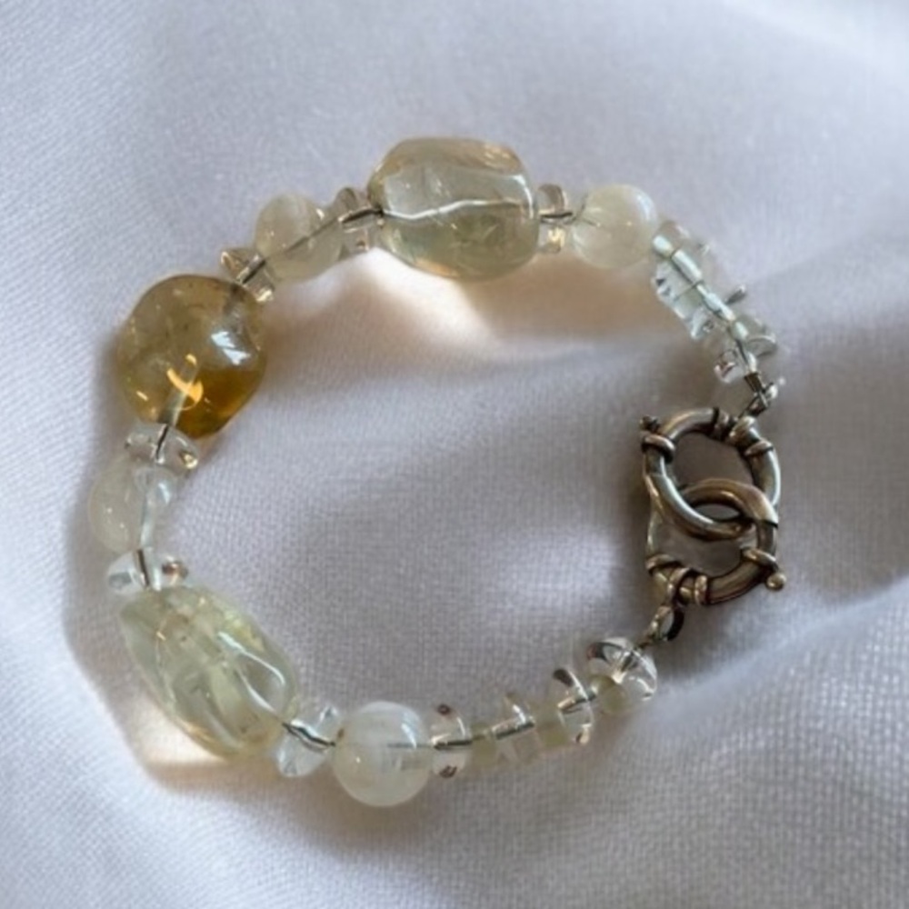 Sterling Quartz Bracelet
